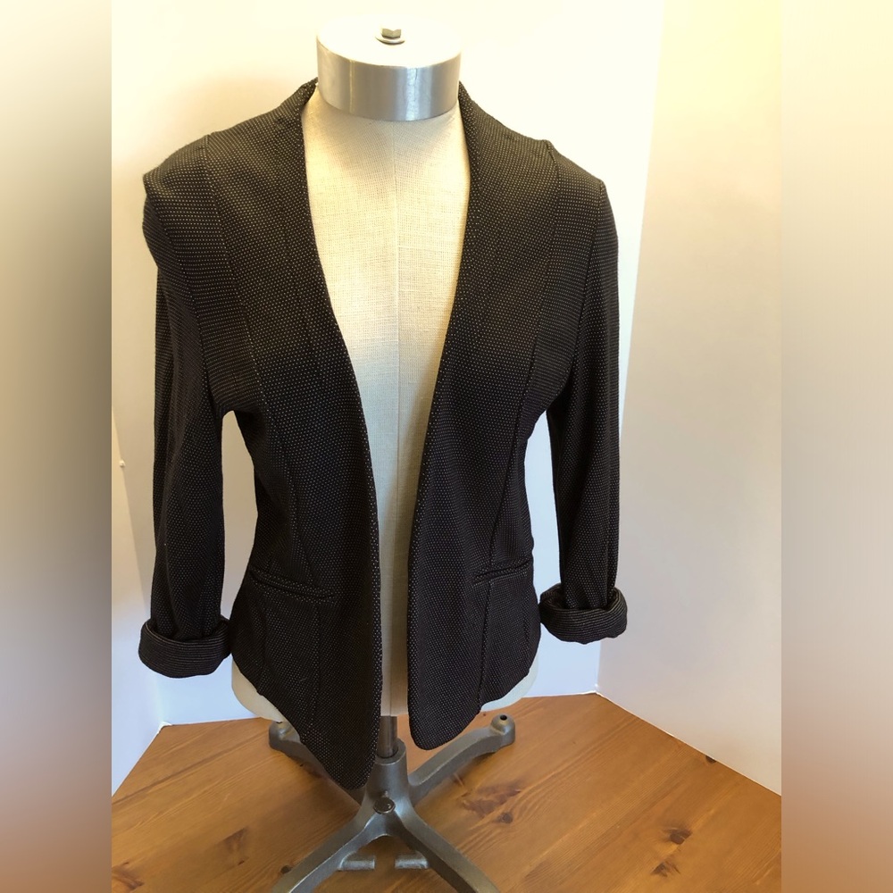 Dotted Knit Blazer